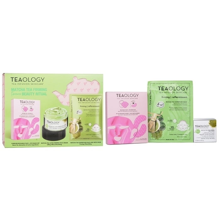 Teaology Matcha Tea Firming Forever Beauty Ritual Set 3pcs Image 1