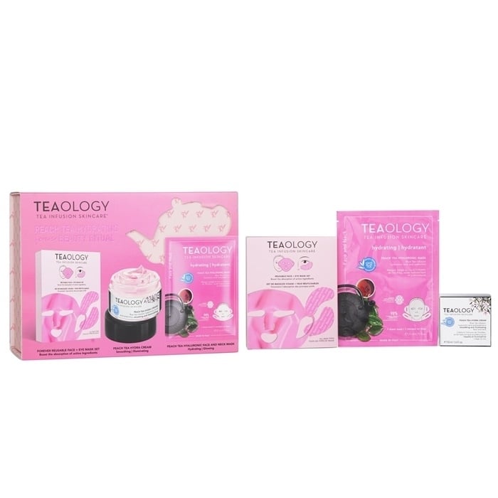 Teaology Peach Tea Hydrating Forever Beauty Ritual Set: 3pcs Image 1