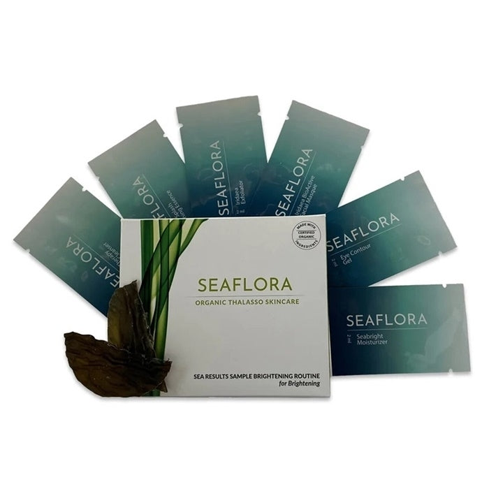 Seaflora Sea Results Sample Brightening Routine For Brightening 7pcs Image 1