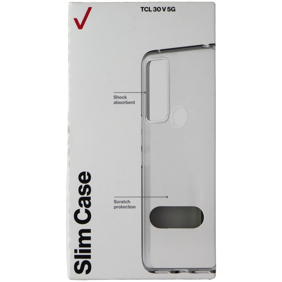 Verizon Slim Sustainable Case for TCL 30 V 5g - Clear Image 1