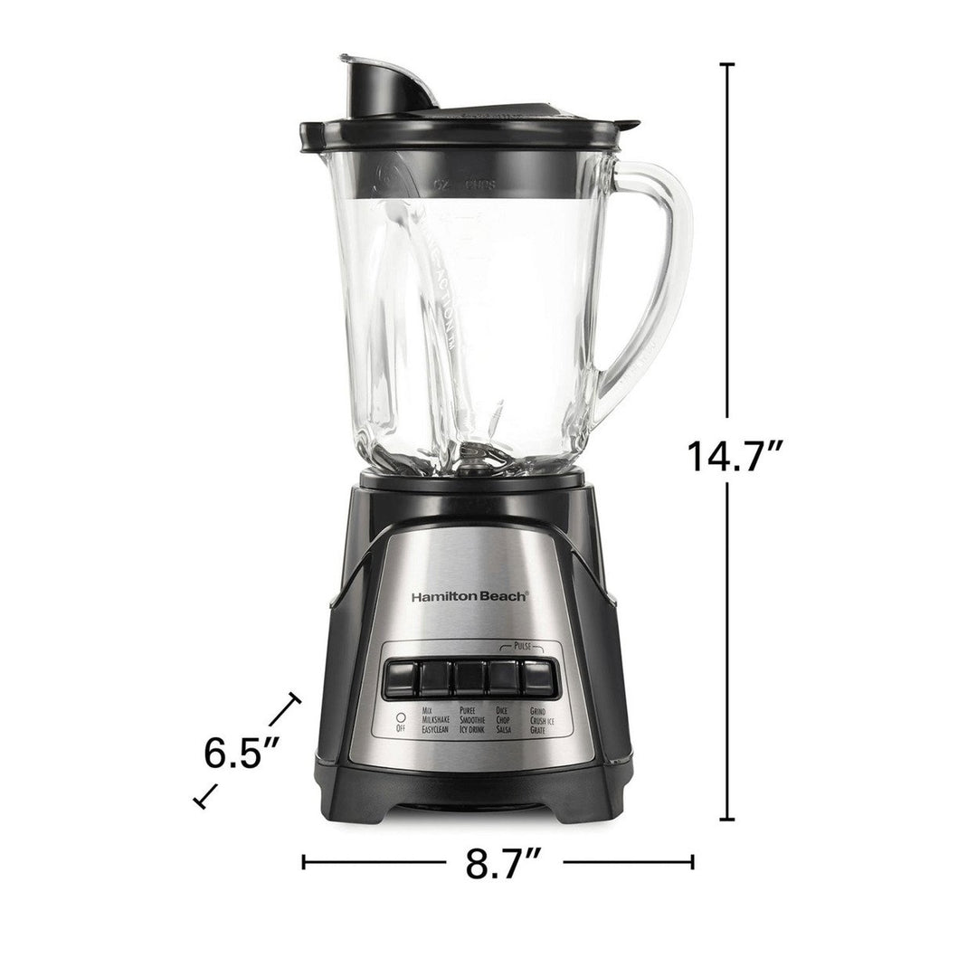 Hamilton Beach Power Elite 700W Glass Jar Blender Image 9