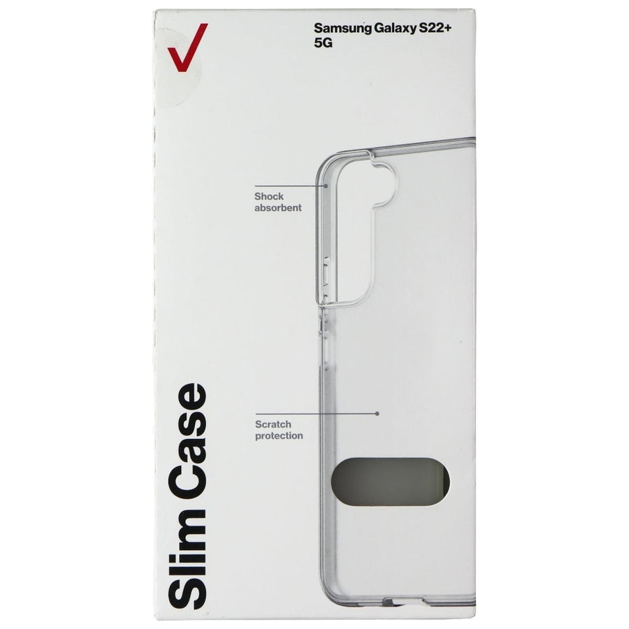 Verizon Slim Sustainable Series Case for Samsung Galaxy (S22+) 5G - Clear/Frost Image 1