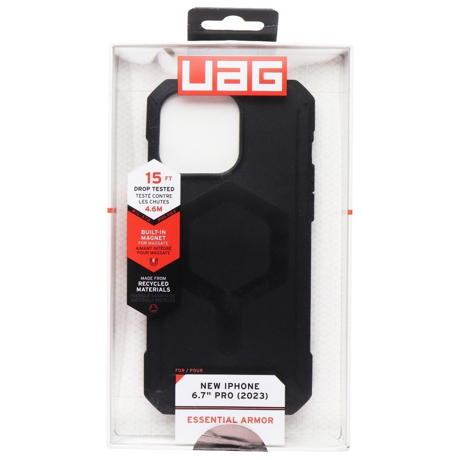 UAG Essential Armor for MagSafe for Apple iPhone 15 Pro Max - Black Image 1