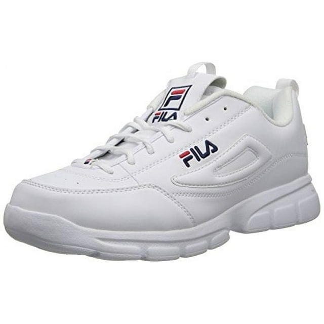 FILA Disruptor SE Sneakers White Navy Red Mens Athletic Shoes Size [insert size] Image 4