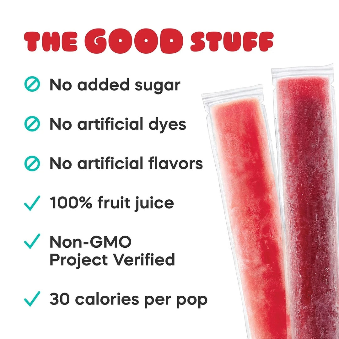 GoodPop 100% Fruit Juice Freezer Pops1.5 Fluid Ounce (Pack of 30) Image 4