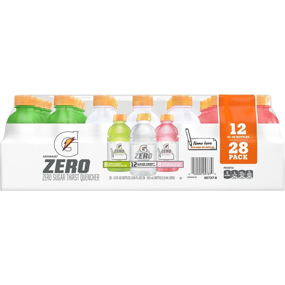 Gatorade G Zero Splash Variety Pack 12 Fluid Ounce (Pack of 28) Image 2