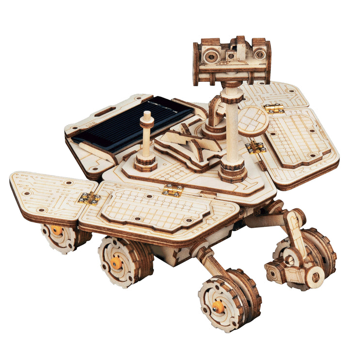 4 Kind Moveable 3D Wooden Puzzle Space Hunting Image 1