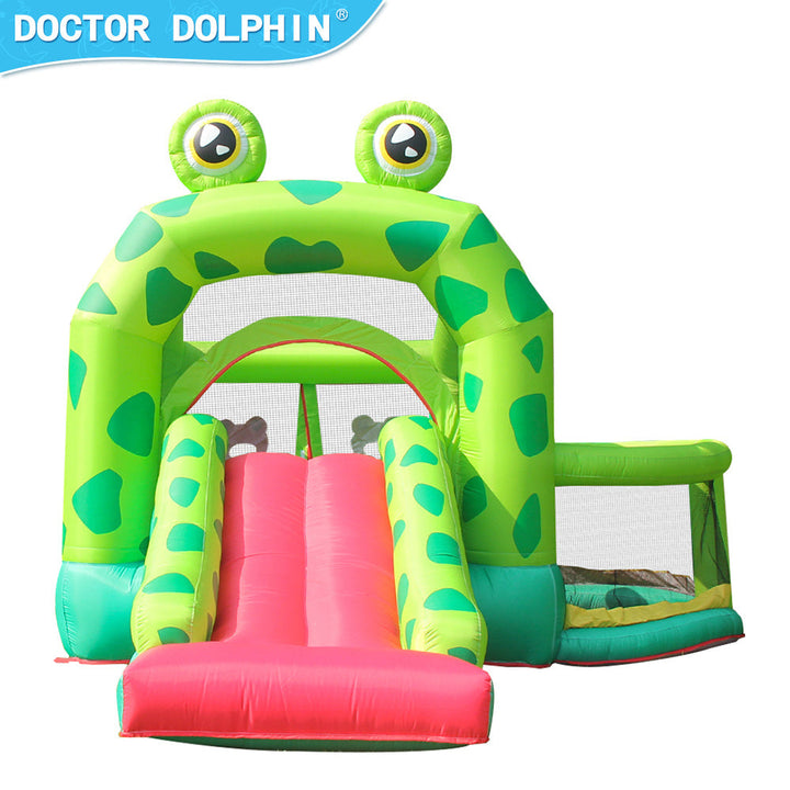 Kids Frog Inflatable Bouncing Castle Image 1