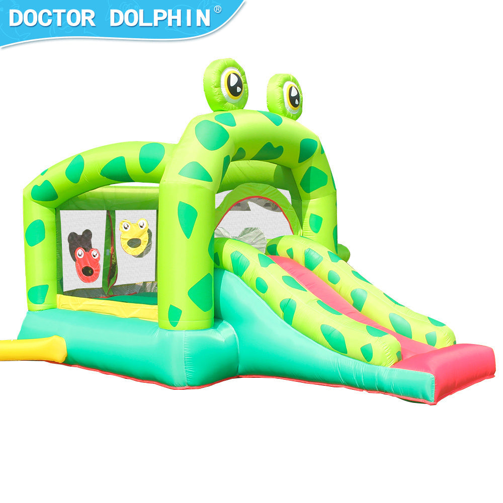 Kids Frog Inflatable Bouncing Castle Image 2