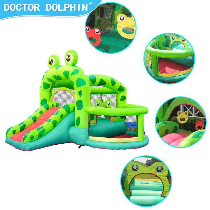 Kids Frog Inflatable Bouncing Castle Image 4