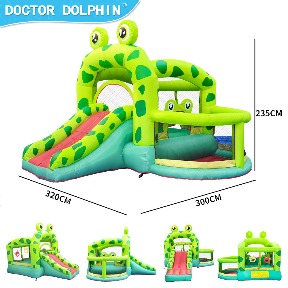 Kids Frog Inflatable Bouncing Castle Image 4