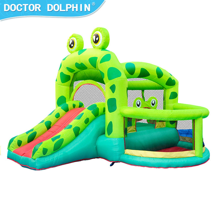 Kids Frog Inflatable Bouncing Castle Image 6