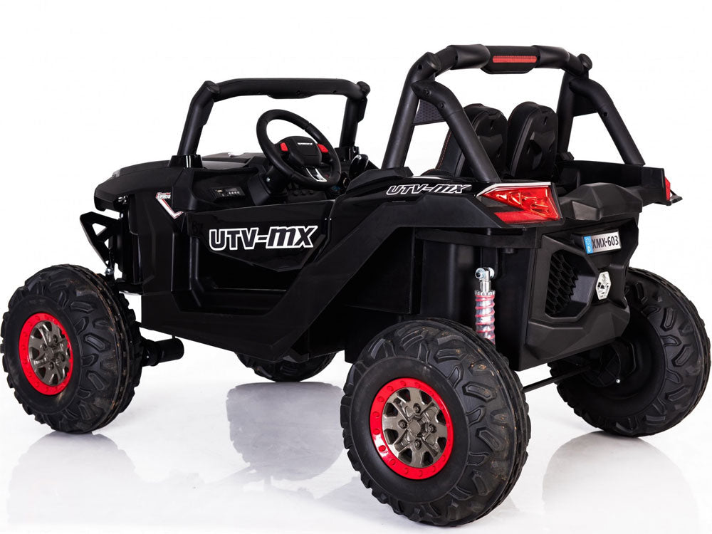 Mini Moto UTV 4x4 12v Black (2.4ghz RC) Image 2