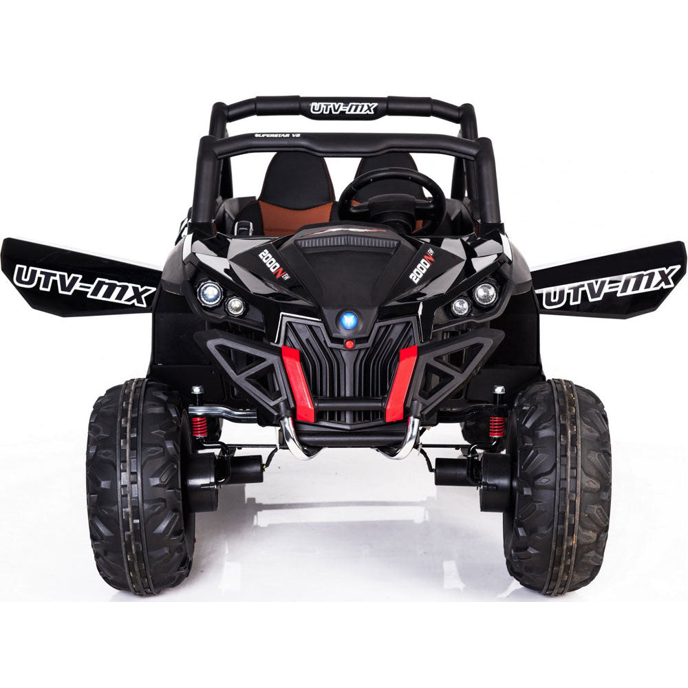 Mini Moto UTV 4x4 12v Black (2.4ghz RC) Image 3