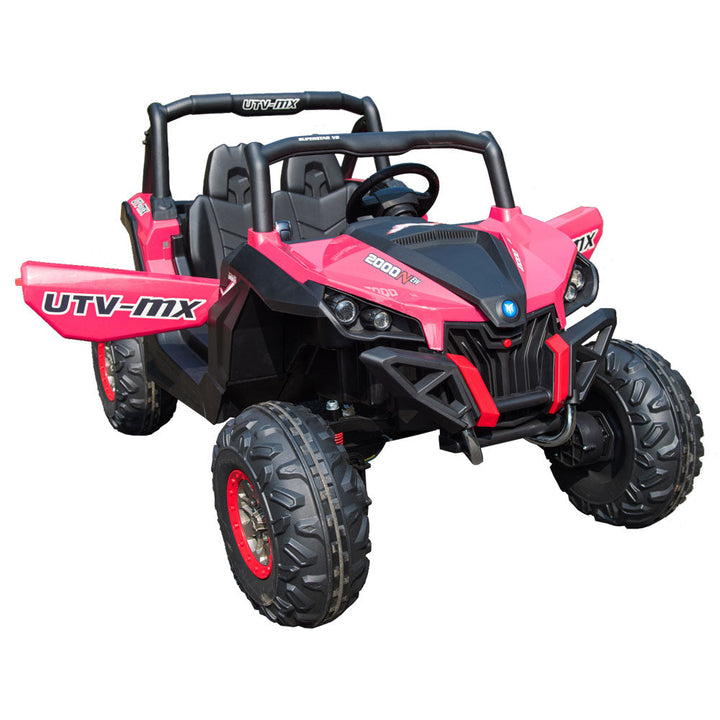 Mini Moto UTV 4x4 12v Pink (2.4ghz RC) Image 1