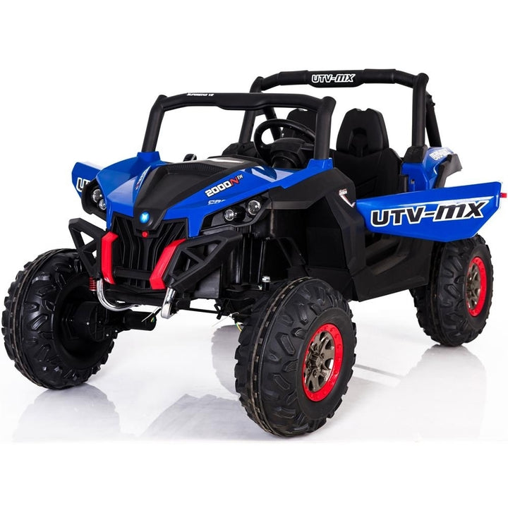 Mini Moto UTV 4x4 12v Blue (2.4ghz RC) Image 1