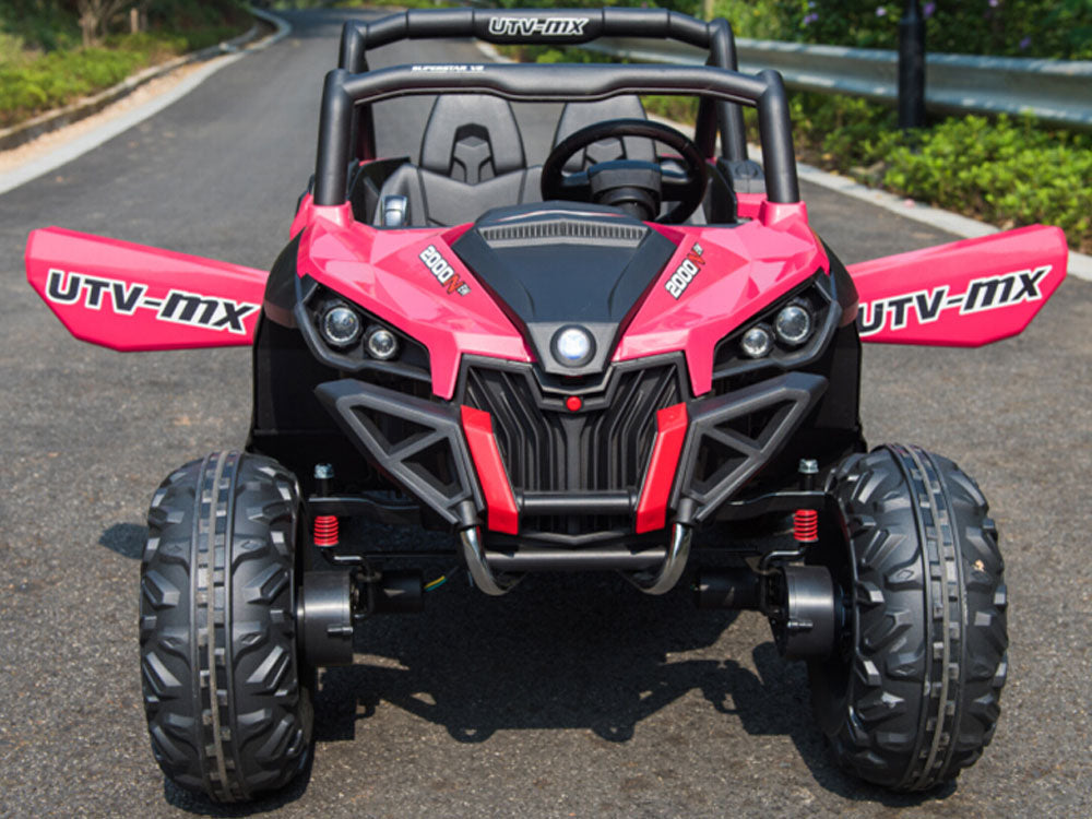 Mini Moto UTV 4x4 12v Pink (2.4ghz RC) Image 2