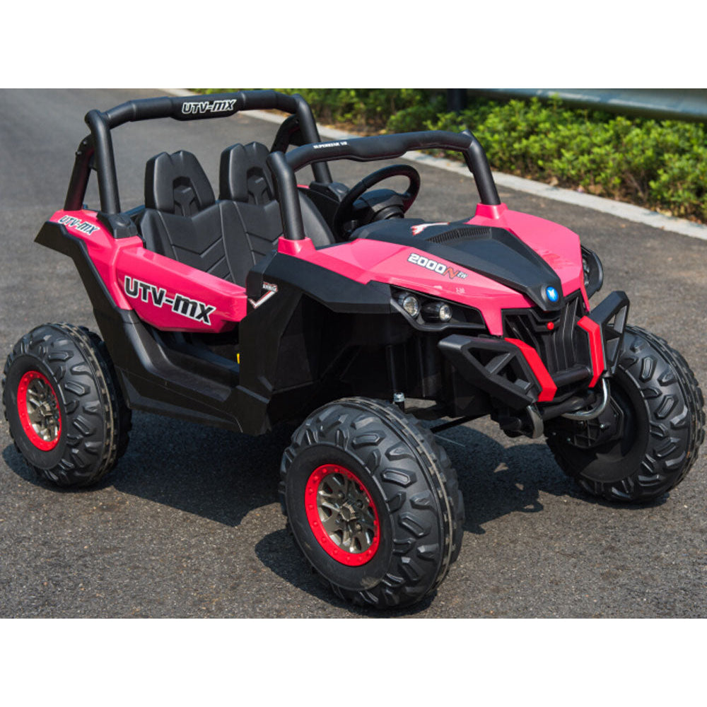 Mini Moto UTV 4x4 12v Pink (2.4ghz RC) Image 3