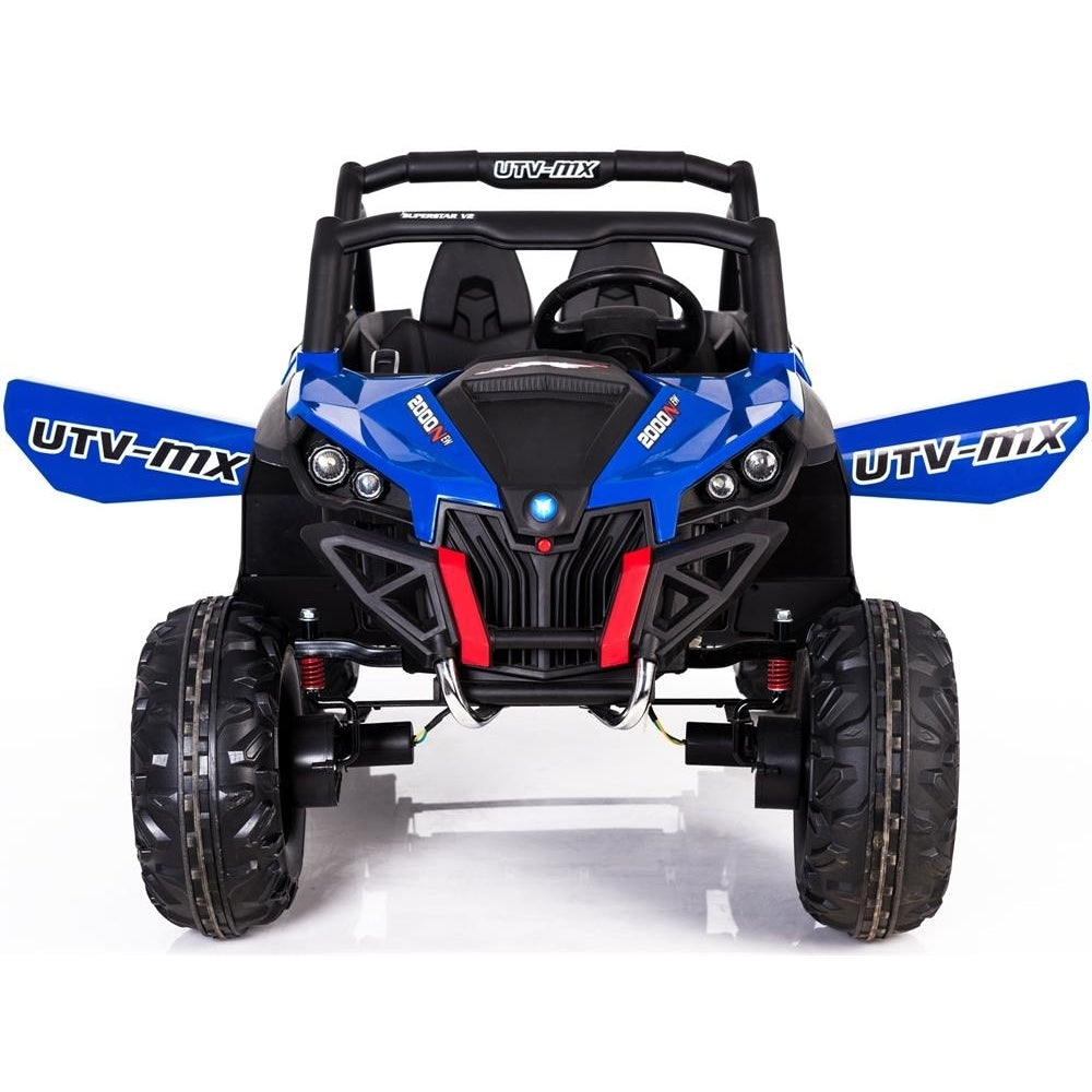 Mini Moto UTV 4x4 12v Blue (2.4ghz RC) Image 4