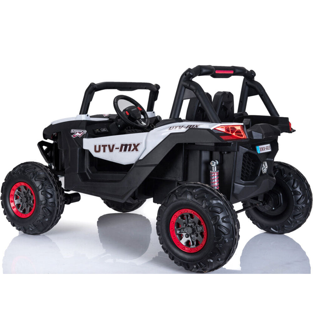 Mini Moto UTV 4x4 12v White (2.4ghz RC) Image 3