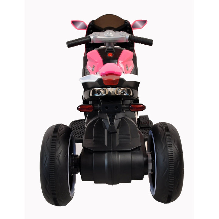 6V Kids Electric Motorcycle Pink Image 7