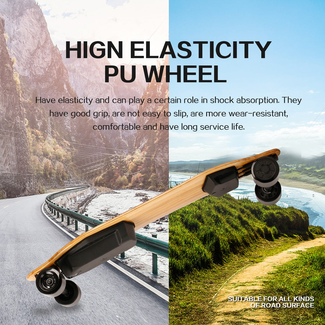 600 Watt 2 dual Hub motors Electric Longboard 36V Image 9