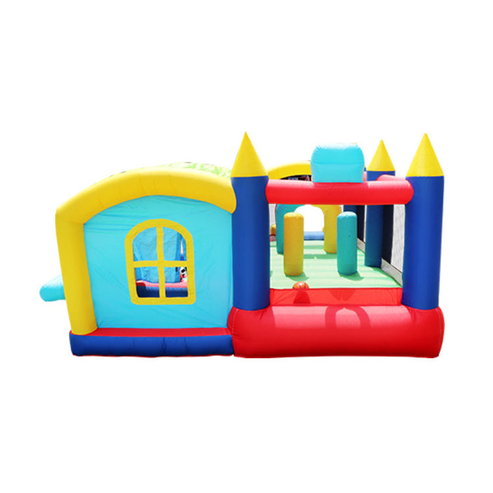 7 in 1 Inflatable Bounce House with Ball Pit for Kids Indoor Outdoor Image 11