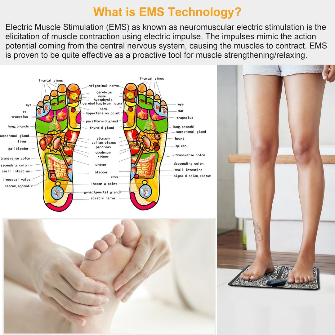 Electric Foot Massage Pad Image 3