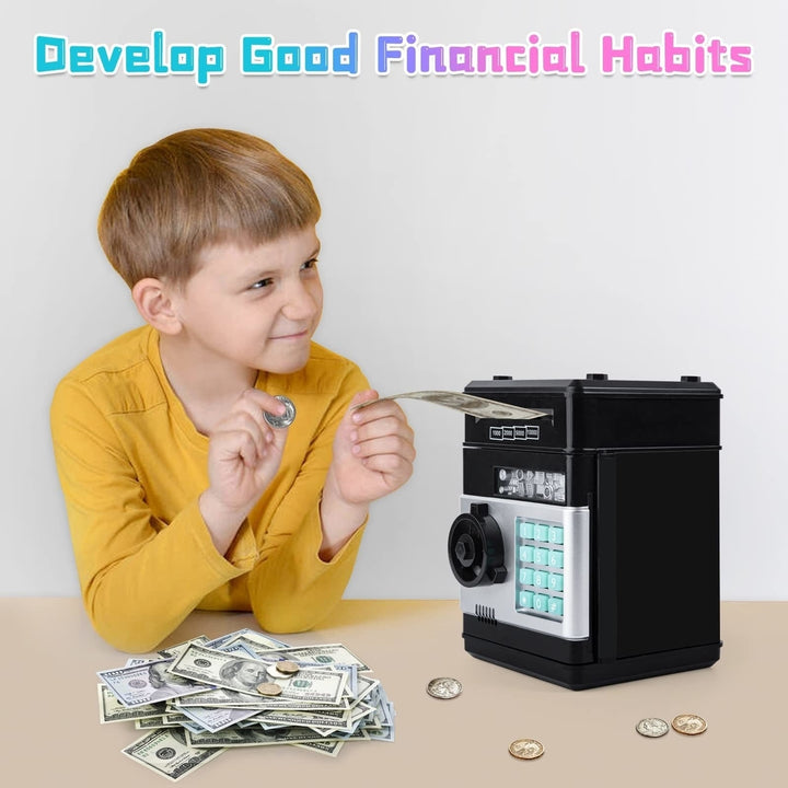 Electronic Cash Coin ATM Piggy Bank For Kids Image 3