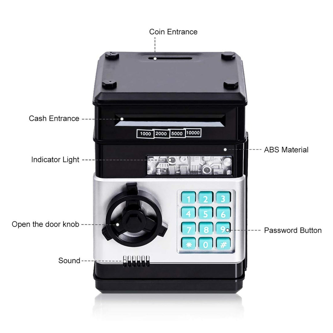 Electronic Cash Coin ATM Piggy Bank For Kids Image 4