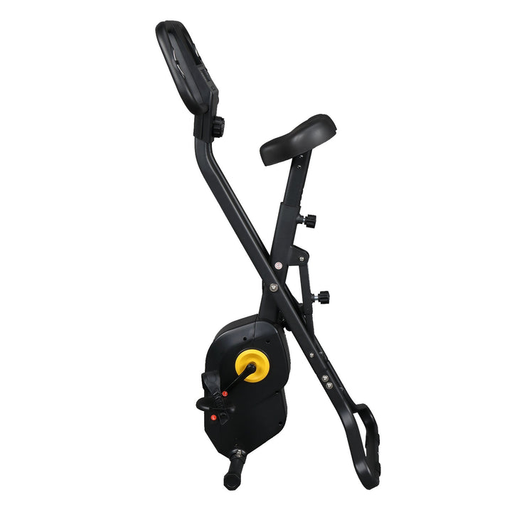 Home Folding Exercise Bike Black Image 4