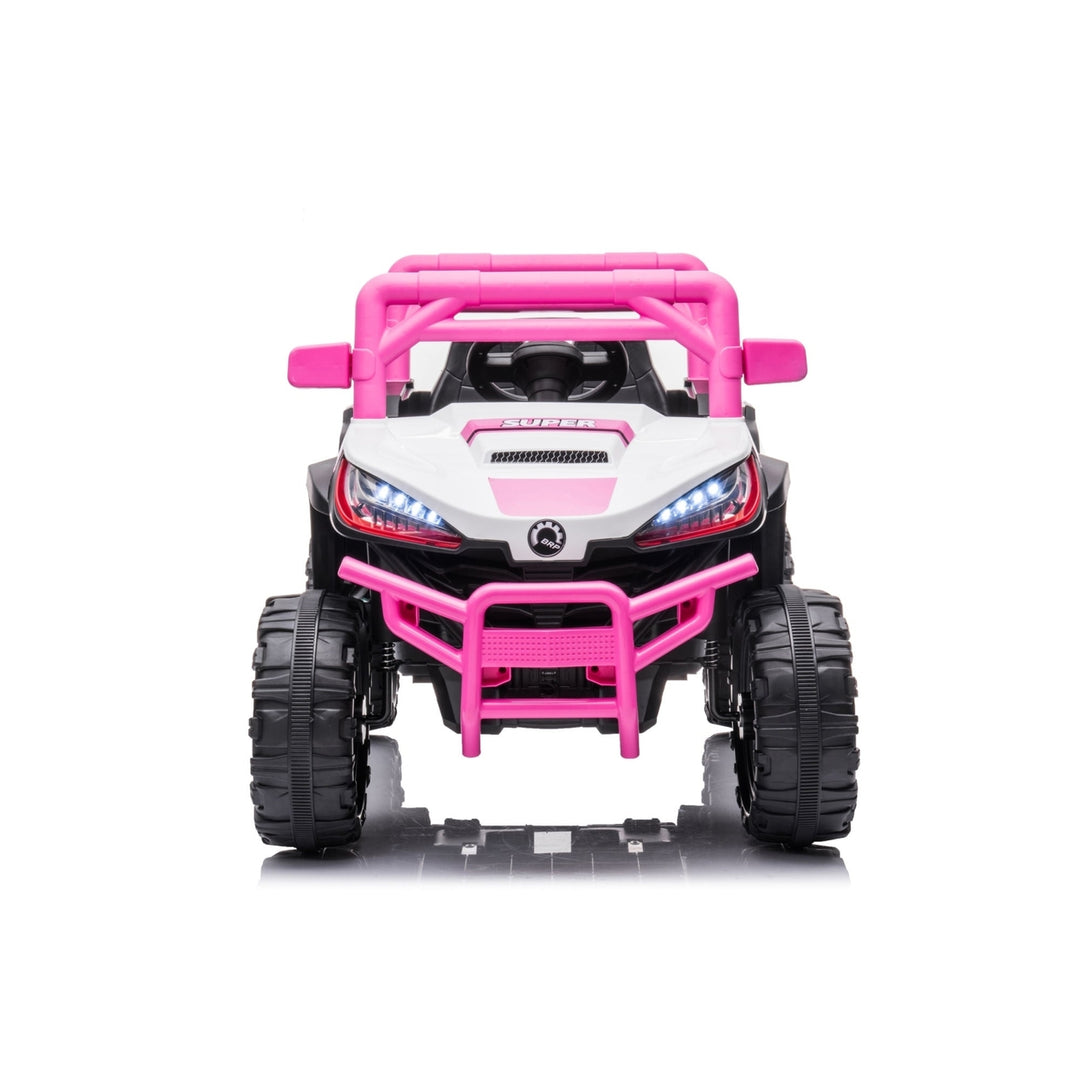 2.4G R/C Four Wheel KIDS RIDE ON CAR Pink Image 2