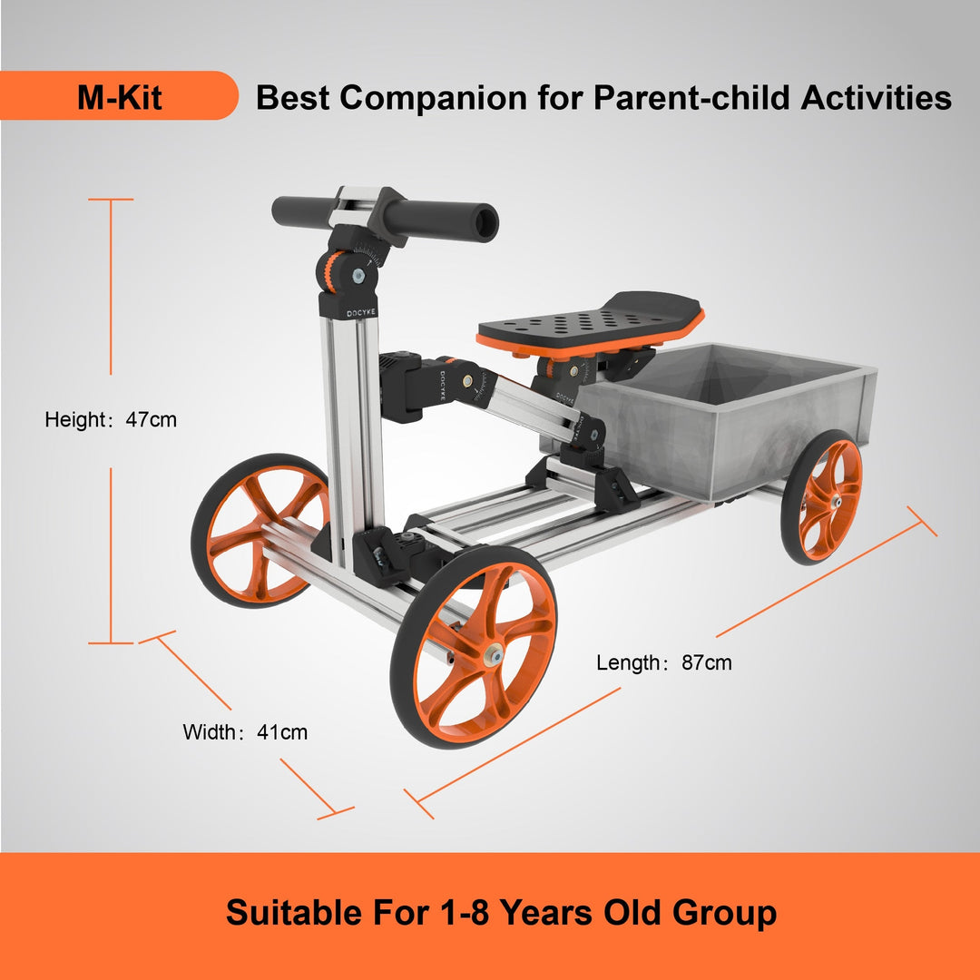 20 in 1 Kids Buildable No Pedal BikeScooter Kit (Non Electric) Image 4