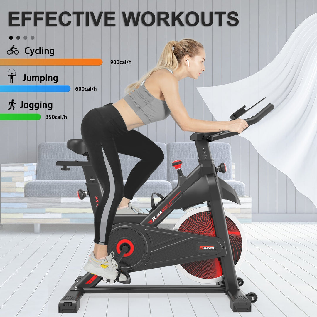 Indoor Cycling Stationary Exercise Bike Image 10