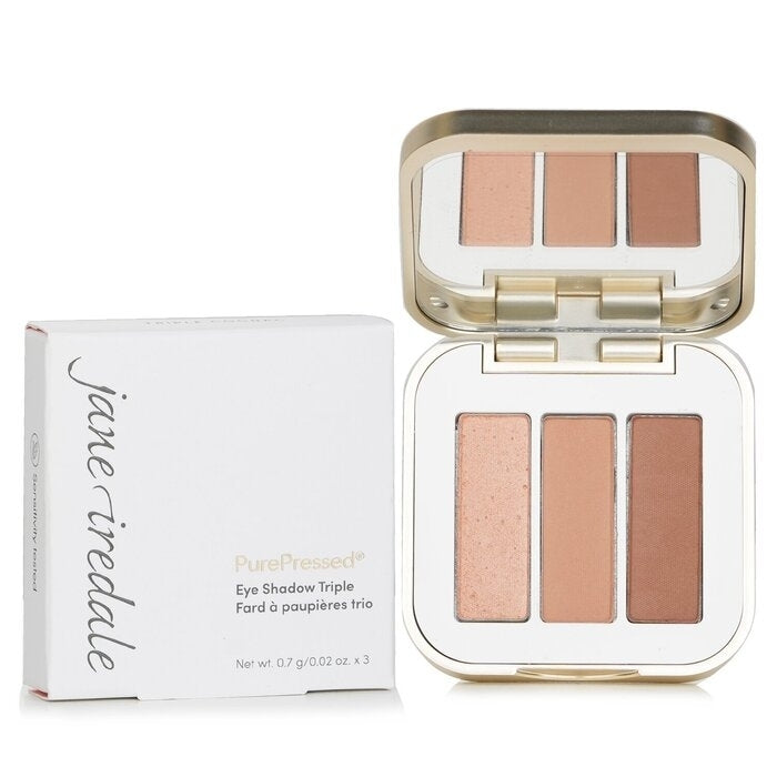 Jane Iredale - Pure Pressed Eye Shadow Triple - Triple Cognac(0.7g/0.02oz x3) Image 2