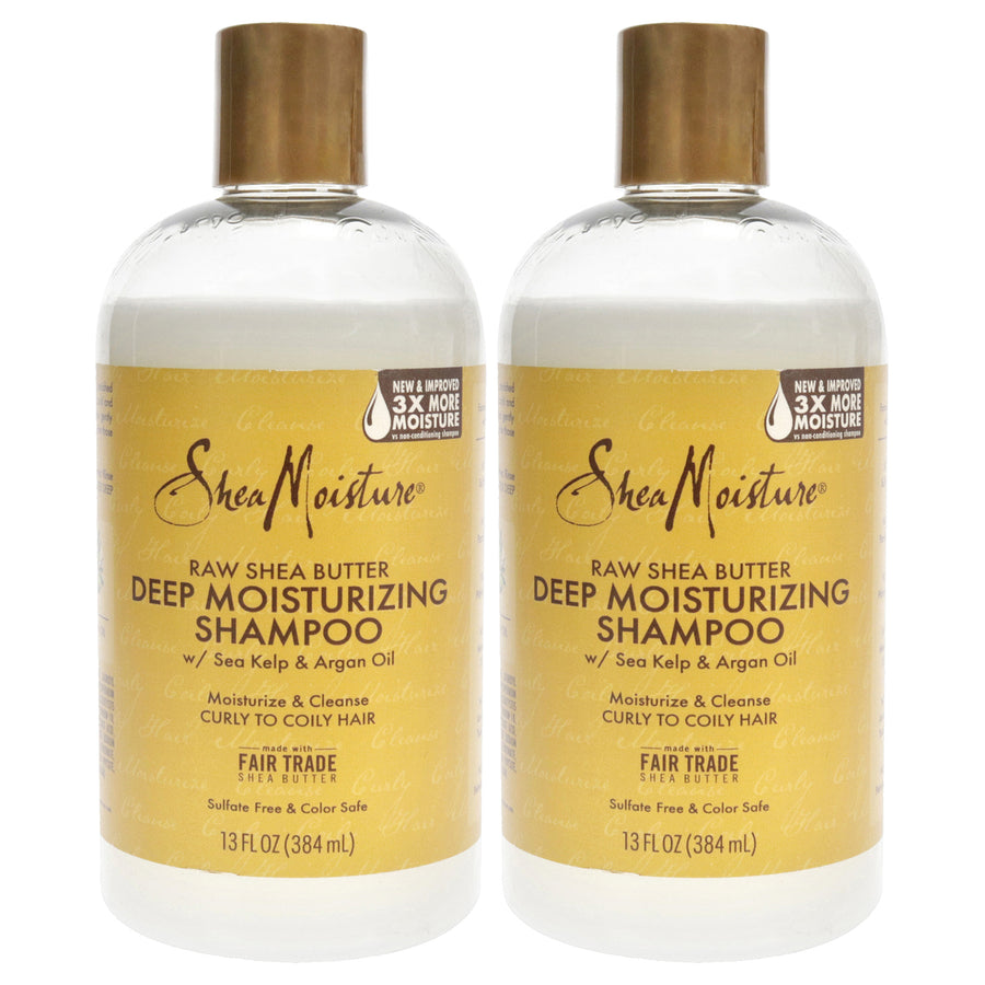 Shea Moisture Raw Shea Butter Moisture Retention Shampoo - Pack of 2 13 oz Image 1