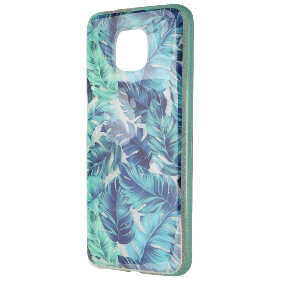 Zizo Divine Series Case for Moto G Power 2021 - Tropical Green/Blue Image 1