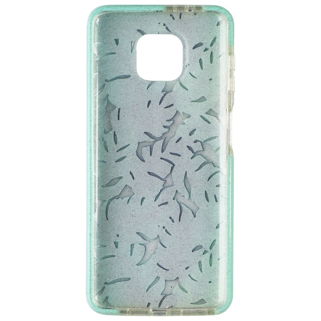 Zizo Divine Series Case for Moto G Power 2021 - Tropical Green/Blue Image 3