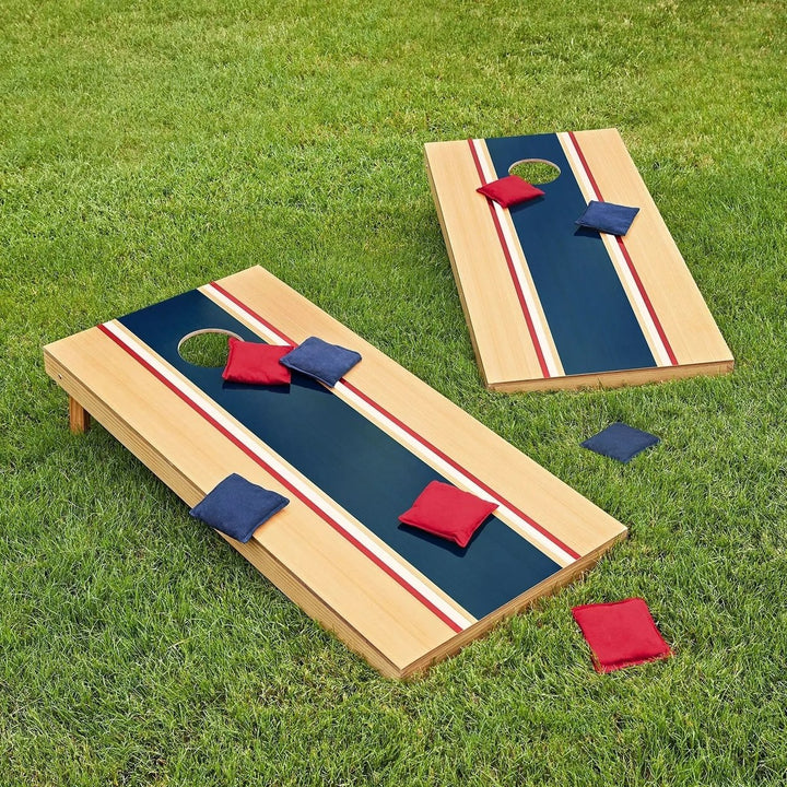 Members Mark Official Size Cornhole Board Set 2 Pack2 x 4 with LED Lights Image 1