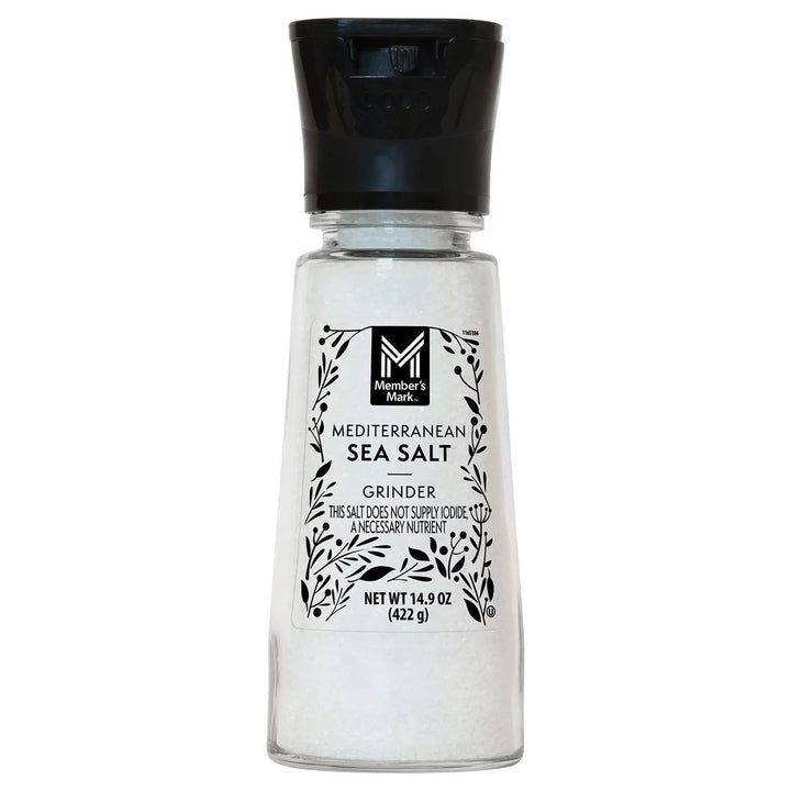 Members Mark Mediterranean Sea Salt Grinder 14.9 Ounce Image 1