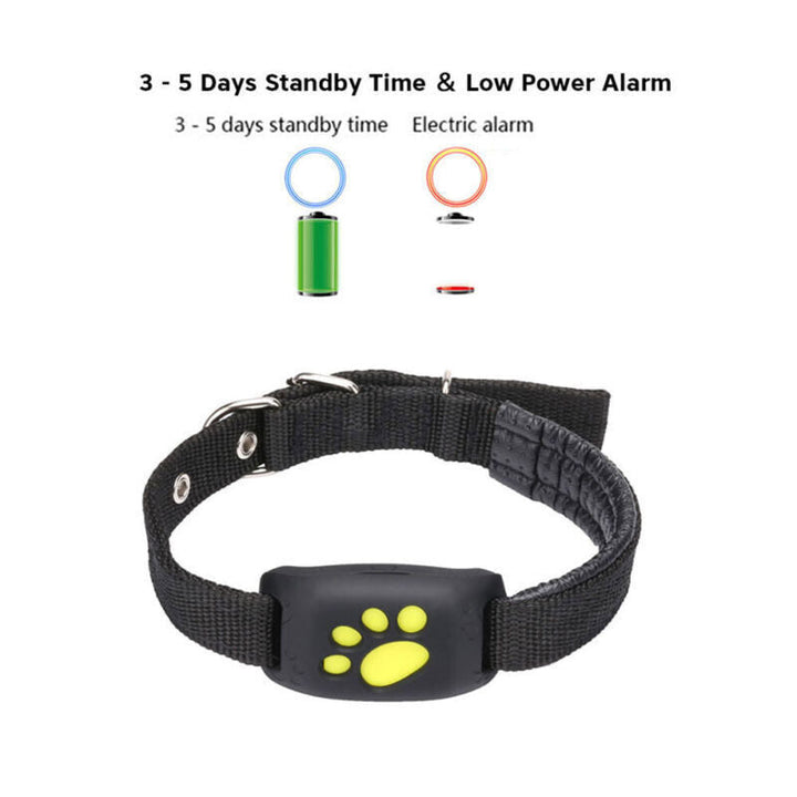 Smart Waterproof Pet Locator GPS Location Collar Tracker Anti-lost For Cats Dogs Image 4