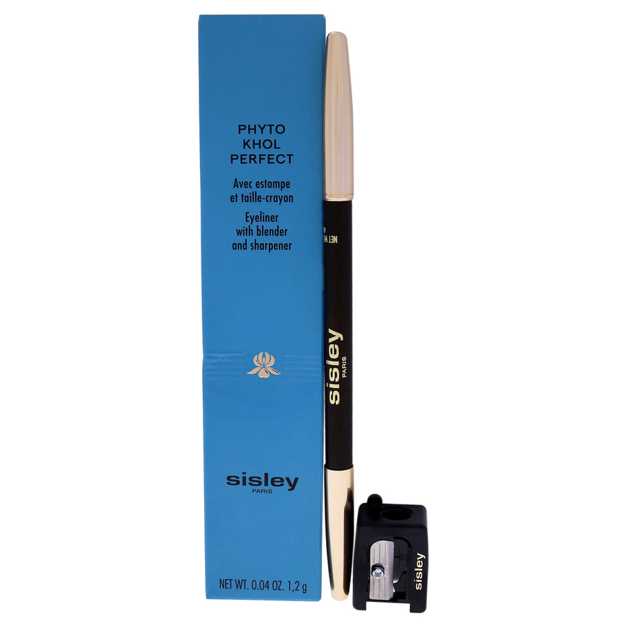 Sisley Phyto Khol Perfect Eyeliner With Blender and Sharpener - 9 Deep Jungle Eyeliner 0.04 oz Image 1