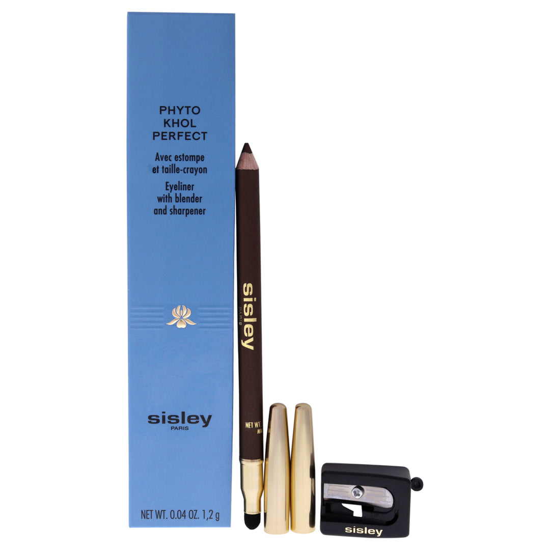 Sisley Phyto Khol Perfect Eyeliner With Blender and Sharpener - 2 Brown Eyeliner 0.04 oz Image 1