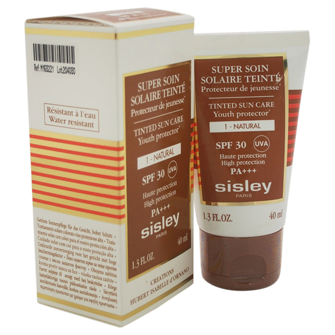 Sisley Super Soin Solaire Tinted Sun Care SPF 30 - 1 Natural Sun Care 1.3 oz Image 1