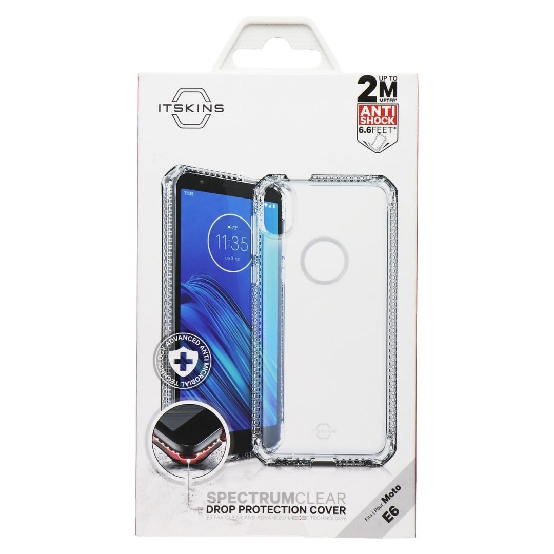 Itskins Spectrum Clear Series Case for Moto E6 - Clear Image 1