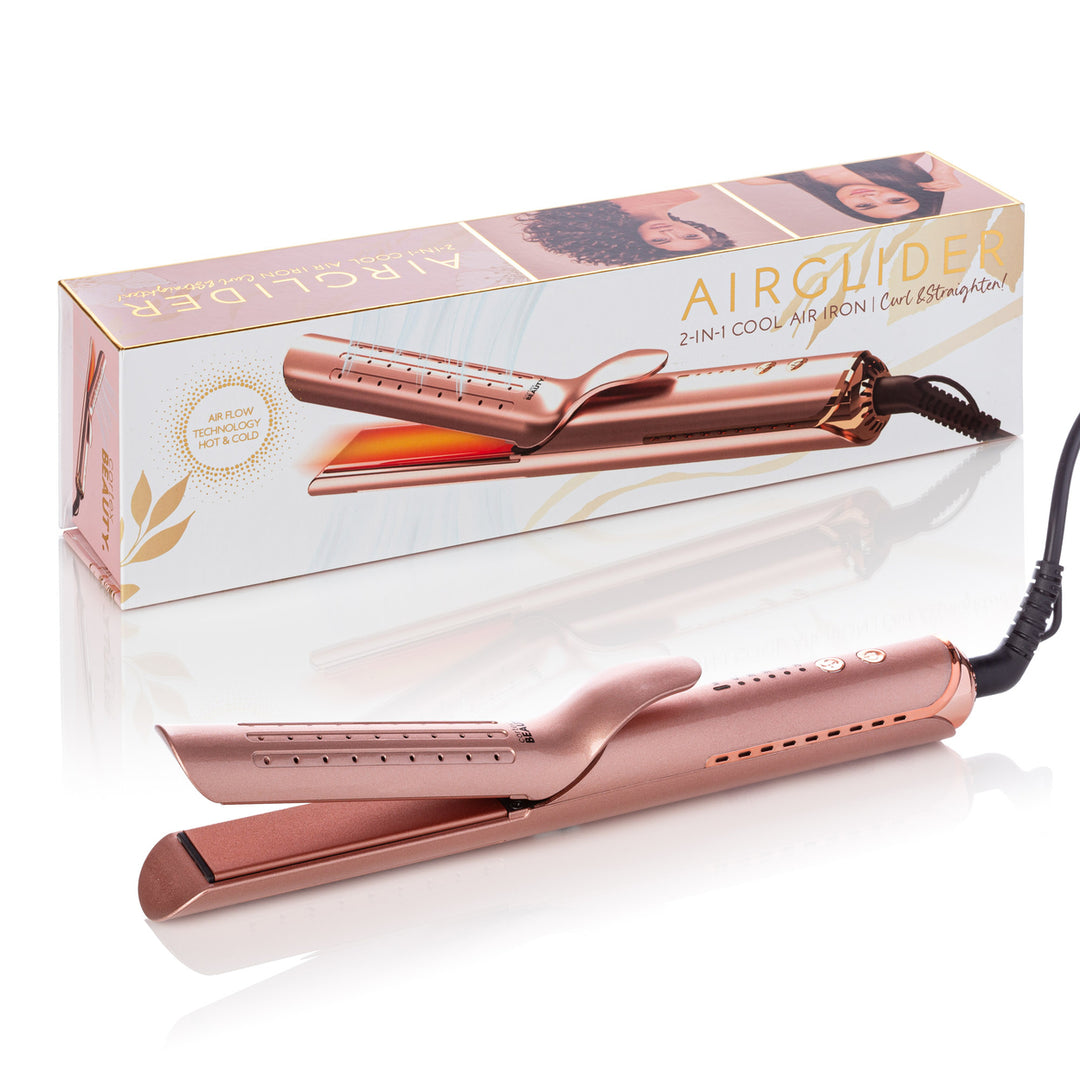 AirGlider 2-in-1 Cool Air Flat Iron/curler Image 7