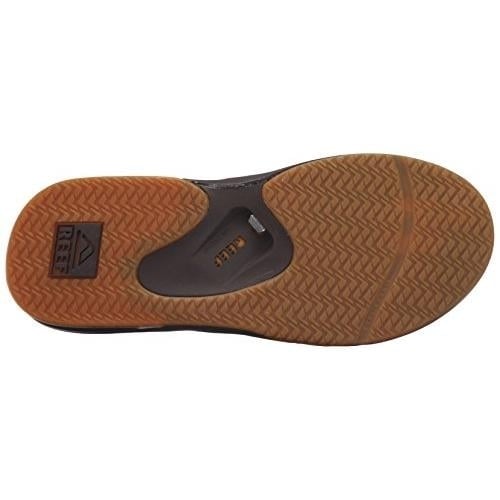 Reef Fanning Mens Sandals  Bottle Opener Flip Flops for Men 10 BROWN Image 4