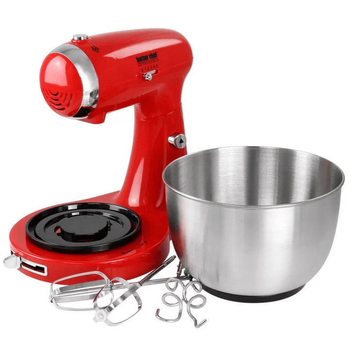 Better Chef 350W Classic Stand Mixer with Stainless Steel Bowl Image 8