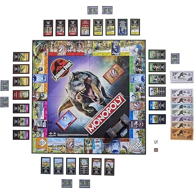 Monopoly Jurassic Park Edition- Image 3