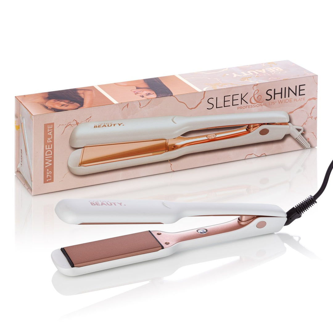 Sleek and Shine Professional 1.75 Wide Plate Flat Iron Image 1